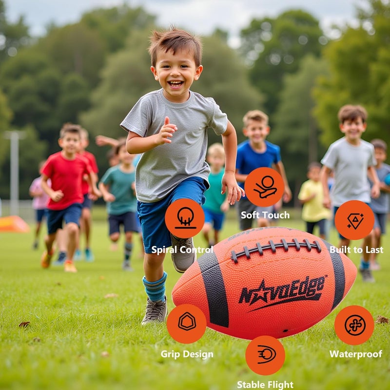 NovaEdge Glow in The Dark Sports Ball | USB-C Rechargeable LED Light-Up for Night, Regular Play by Day | Choose Football, Basketball or Soccer Ball | for Kids, Teens & Adults - Image 5